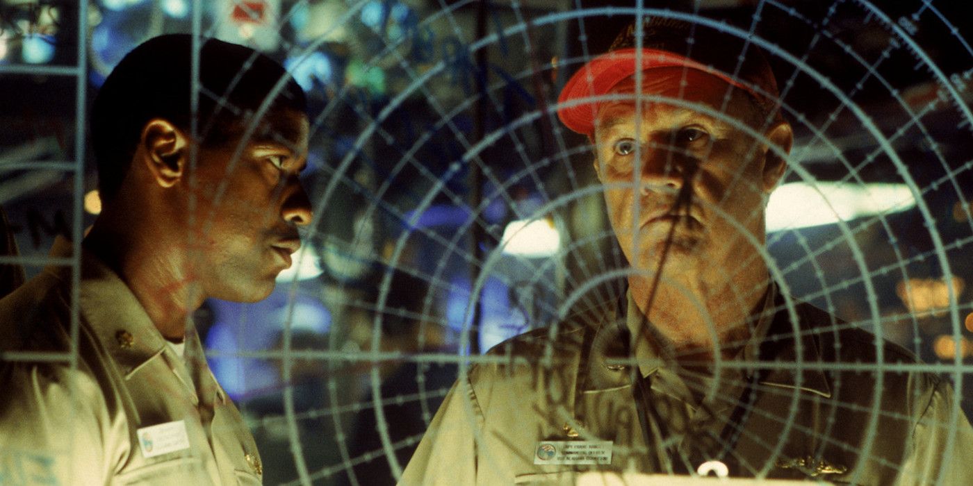 Denzel Washington and Gene Hackman In Crimson Tide