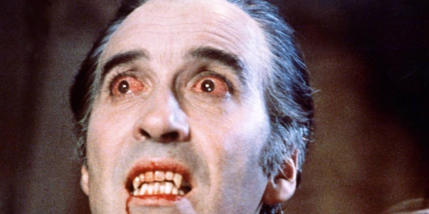 Christopher Lee elokuvassa Draculan kauhu