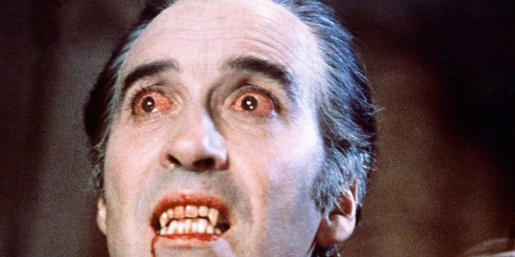 Christopher Lee in Horror of Dracula