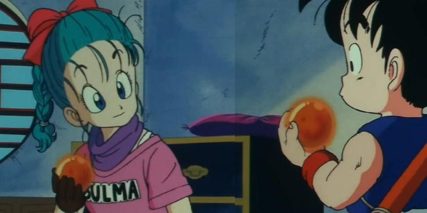 Dragon Ball Goku Bulma meet