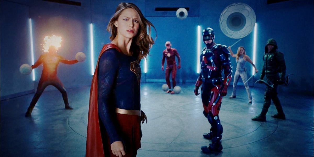 Supergirl Joins The CW Club in Superhero Fight Club 2.0