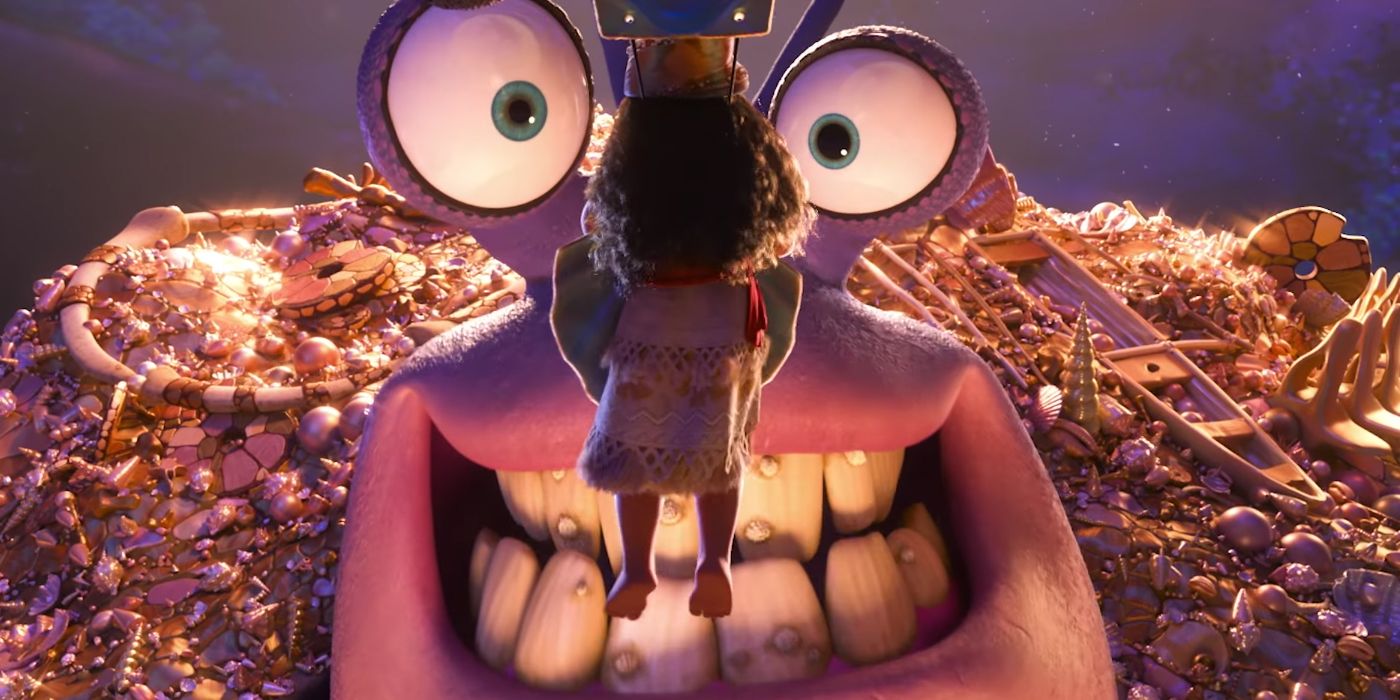 New Moana Clips Introduce Gramma Evil Crab Tamatoa