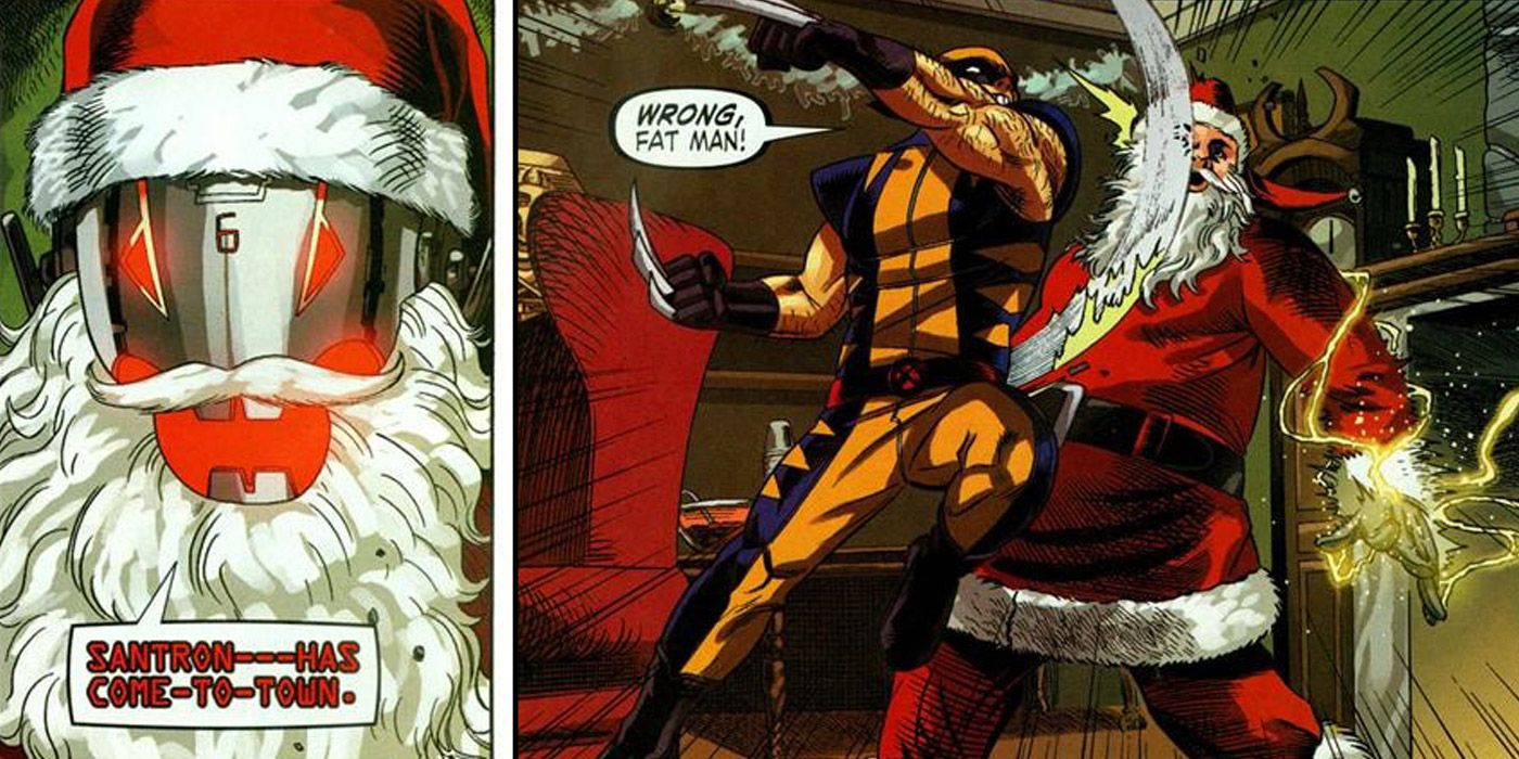 15 Superheroes Who Beat Up Santa Claus