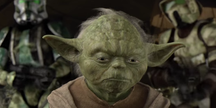 Yoda přežil Rozkaz 66 ve filmu Star Wars: Pomsta Sithů