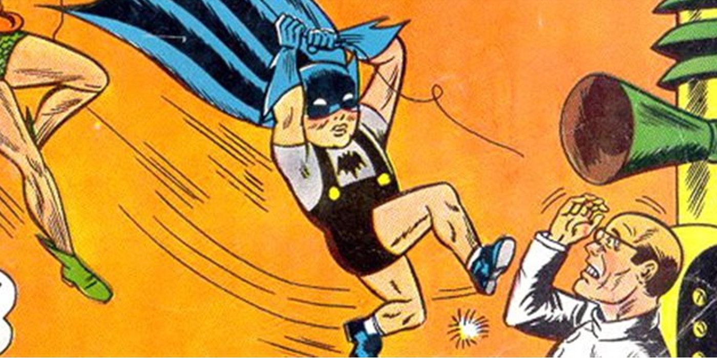 Forget Superboy Batman Fought Crime As A Baby Screen Rant