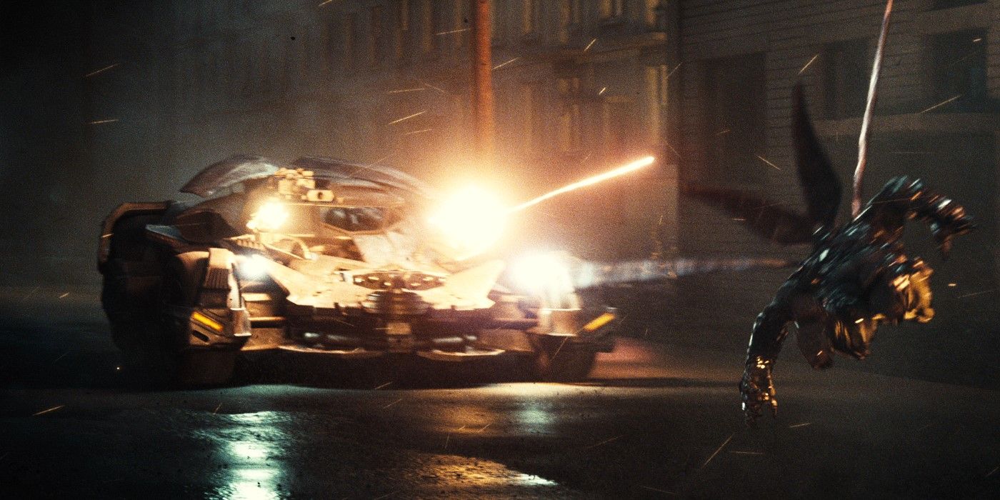 Batmobile Spotted in Justice League Set Photo  ScreenRant