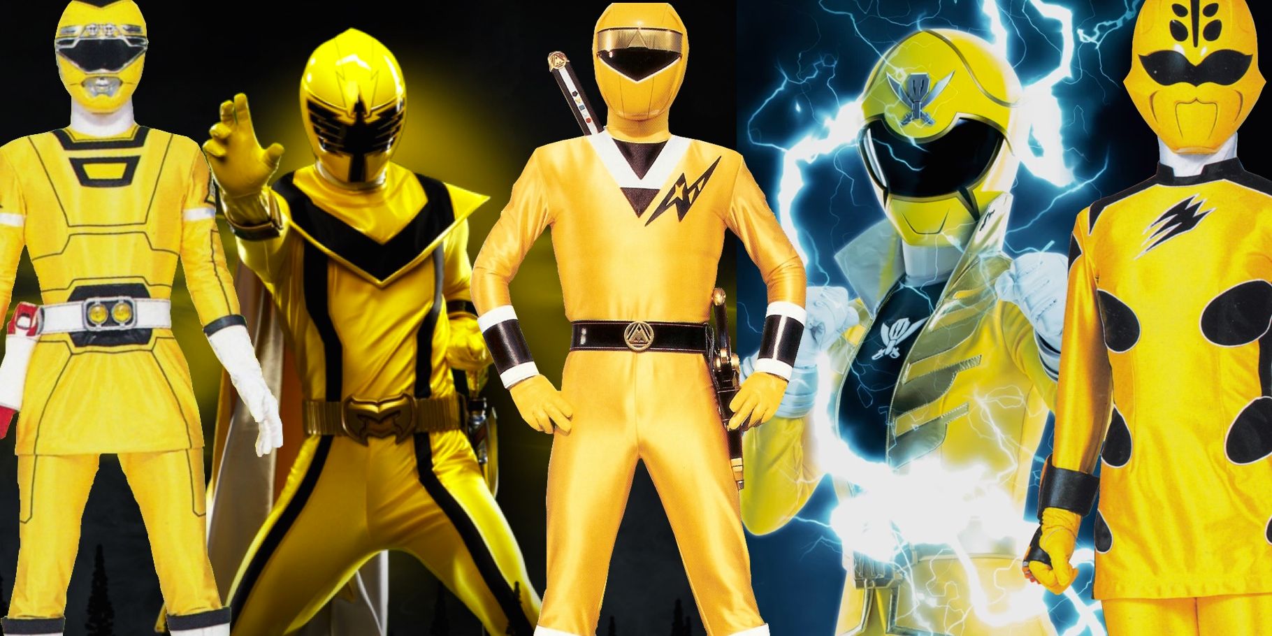 Every Yellow Power Ranger Ranked Screenrant