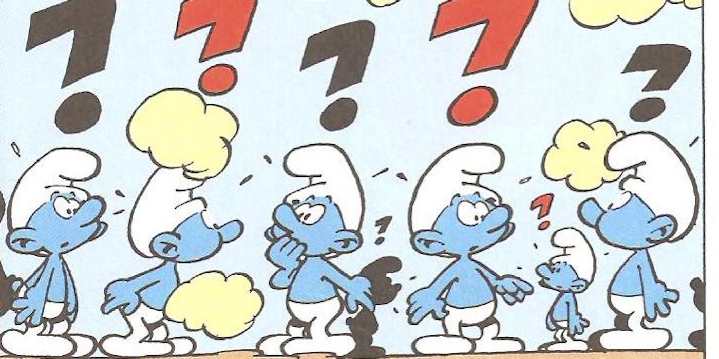 how were the smurfs created