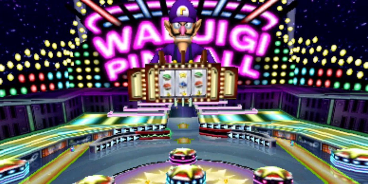 Waluigi Pinball Mario Kart