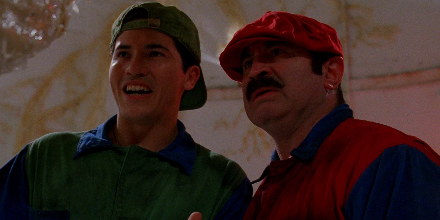 John Leguizamo and Bob Hoskins from Super Mario Bros