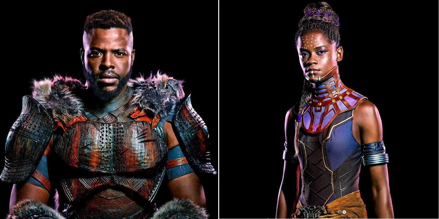 Black Panther Portraits Highlight Heroes & Villains | Screen Rant