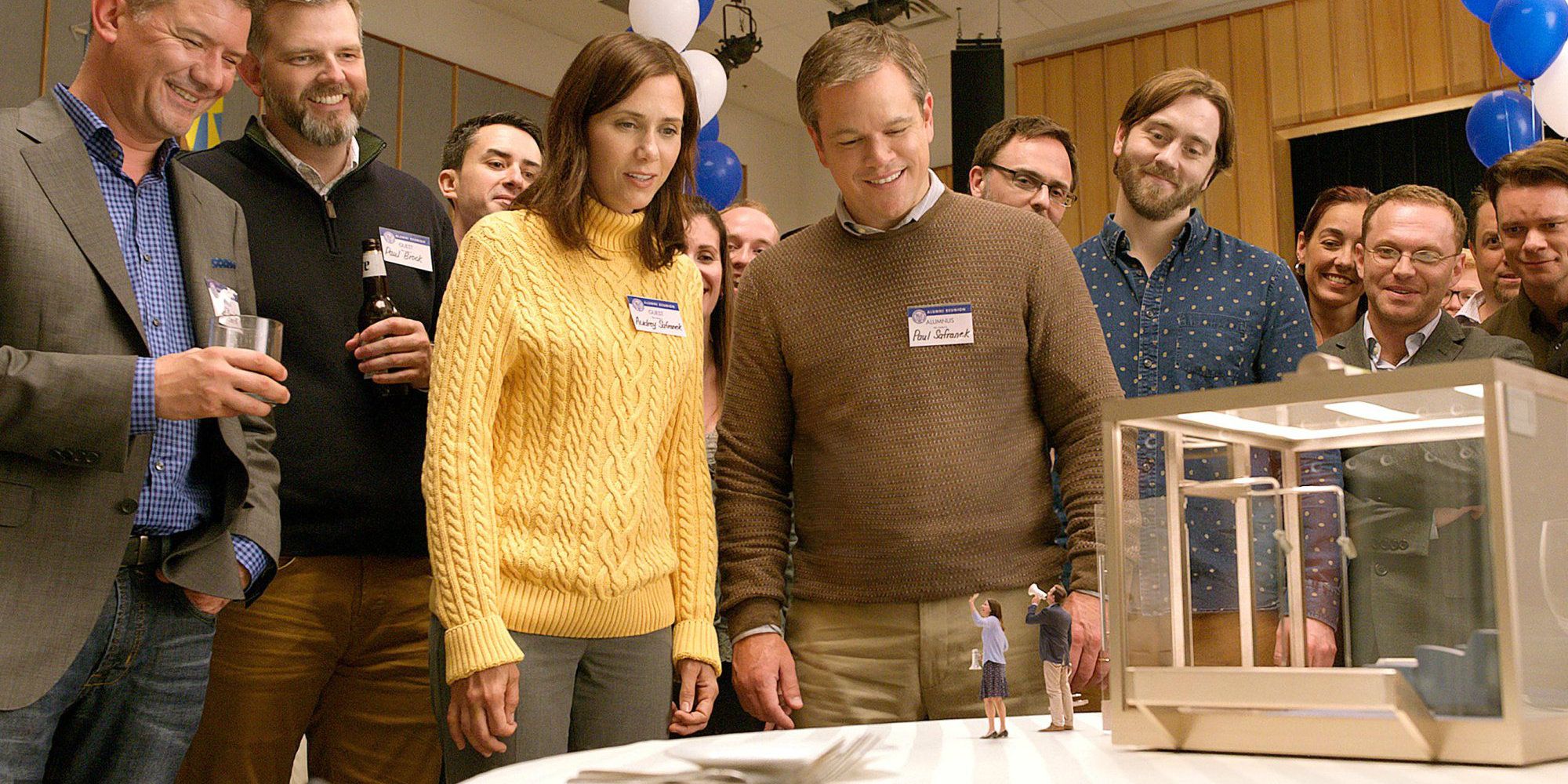 Matt Damon�s Downsizing Trailer Gets a Teaser Screen Rant Matt Damon�s Downsizing Trailer Gets a Teaser Screen Rant