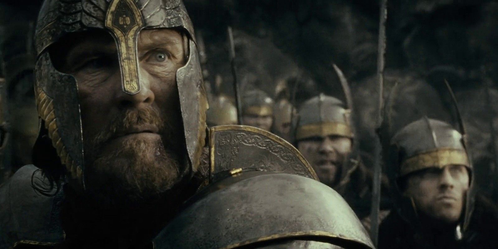 Peter McKenzie as Elendil in The Lord of the Rings The Fellowship of the Ring