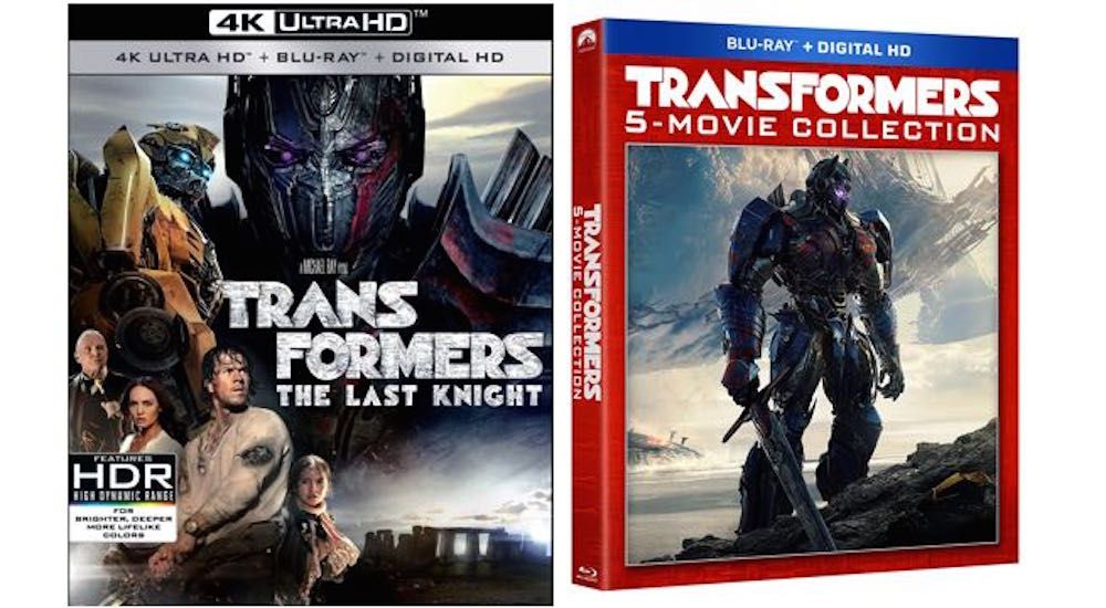 transformers 4k 5 movie collection