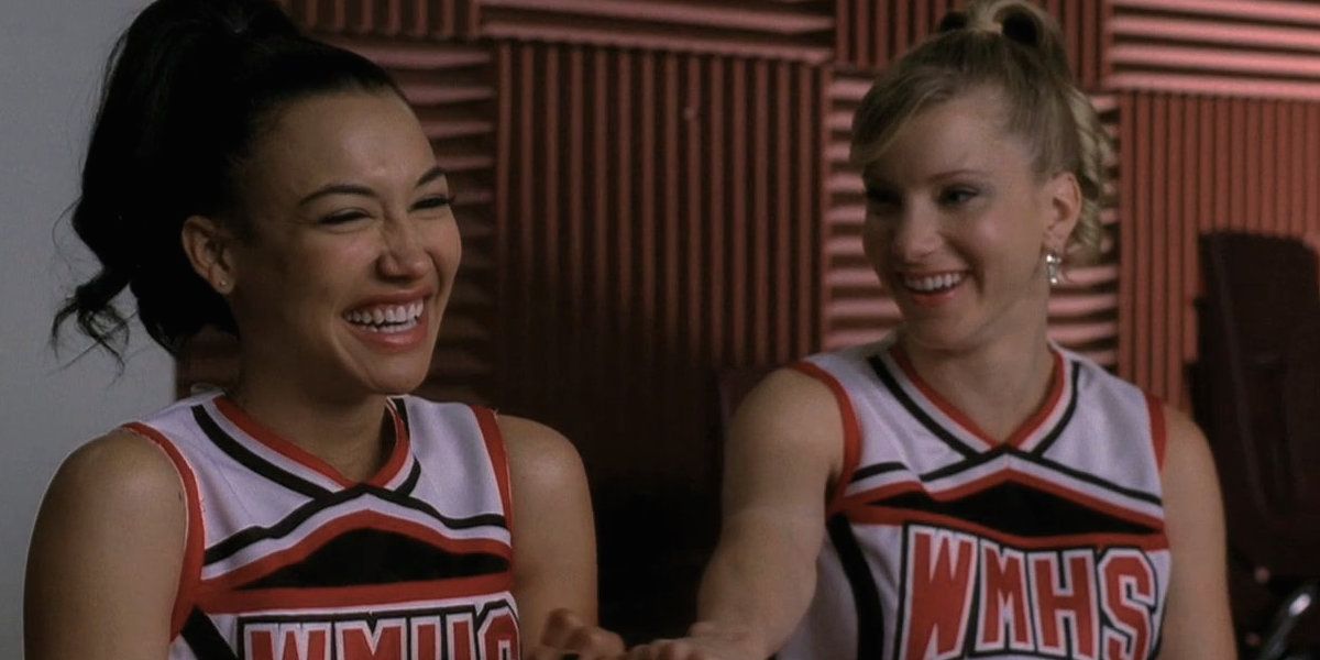 Brittany and Santana in Glee