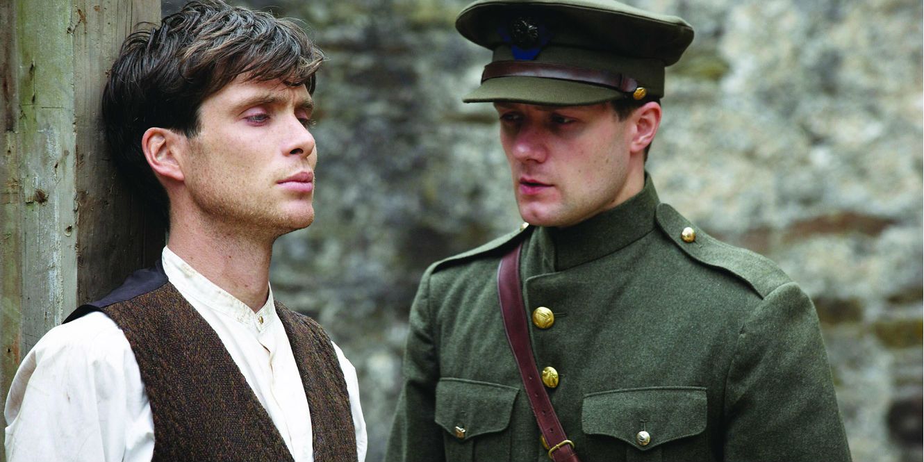 Cillian Murphy and Padraic Delaney in The Wind That Shakes the Barley