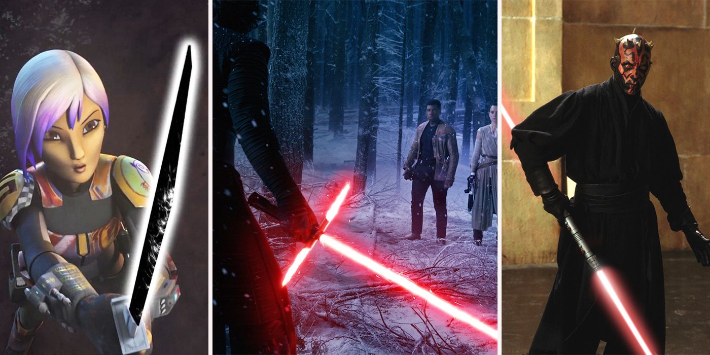 Star Wars Every Type Of Lightsaber Ranked Weakest To Strongest