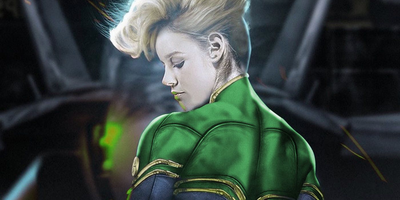 Why Brie Larson's Captain Marvel Costume Is Green | Screen Rant