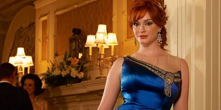 Christina Hendricks como Joan Holloway en Mad Men