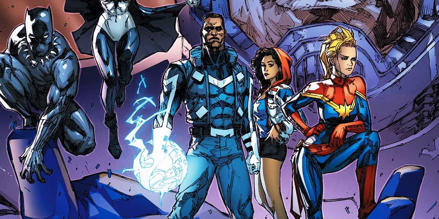 Blue Marvel Comic Superhero Ultimates