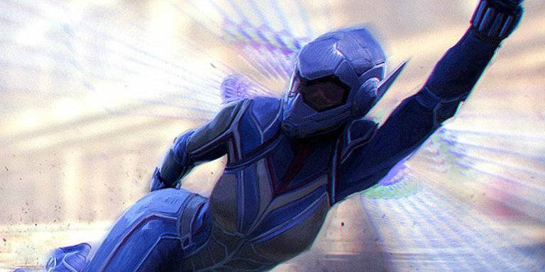 Ant-Man & the Wasp Concept Art Takes Down a Motorcycle