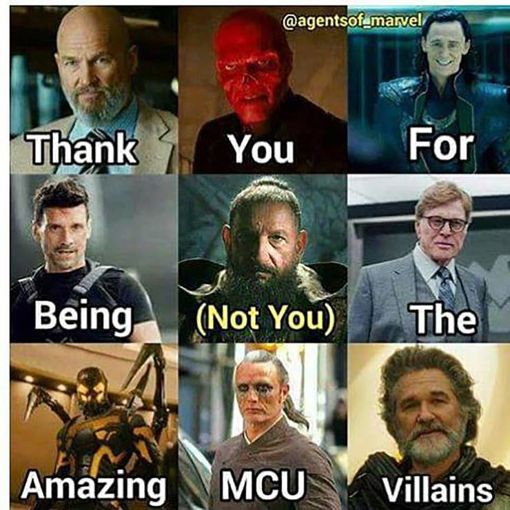 10 Memes That Show That MCU's villains are Way Better 3 Marvel Villains