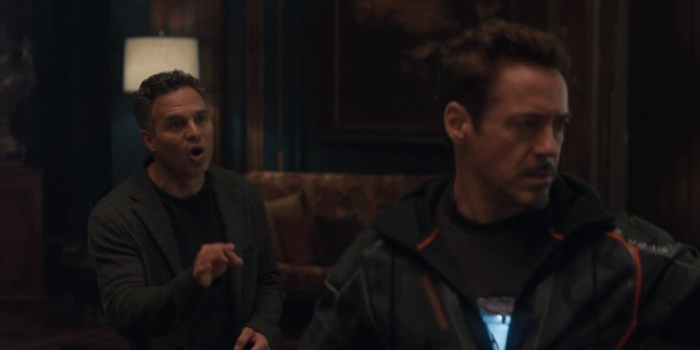 Bruce Banner Tells Tony Stark About Thanos Avenges Infinity War