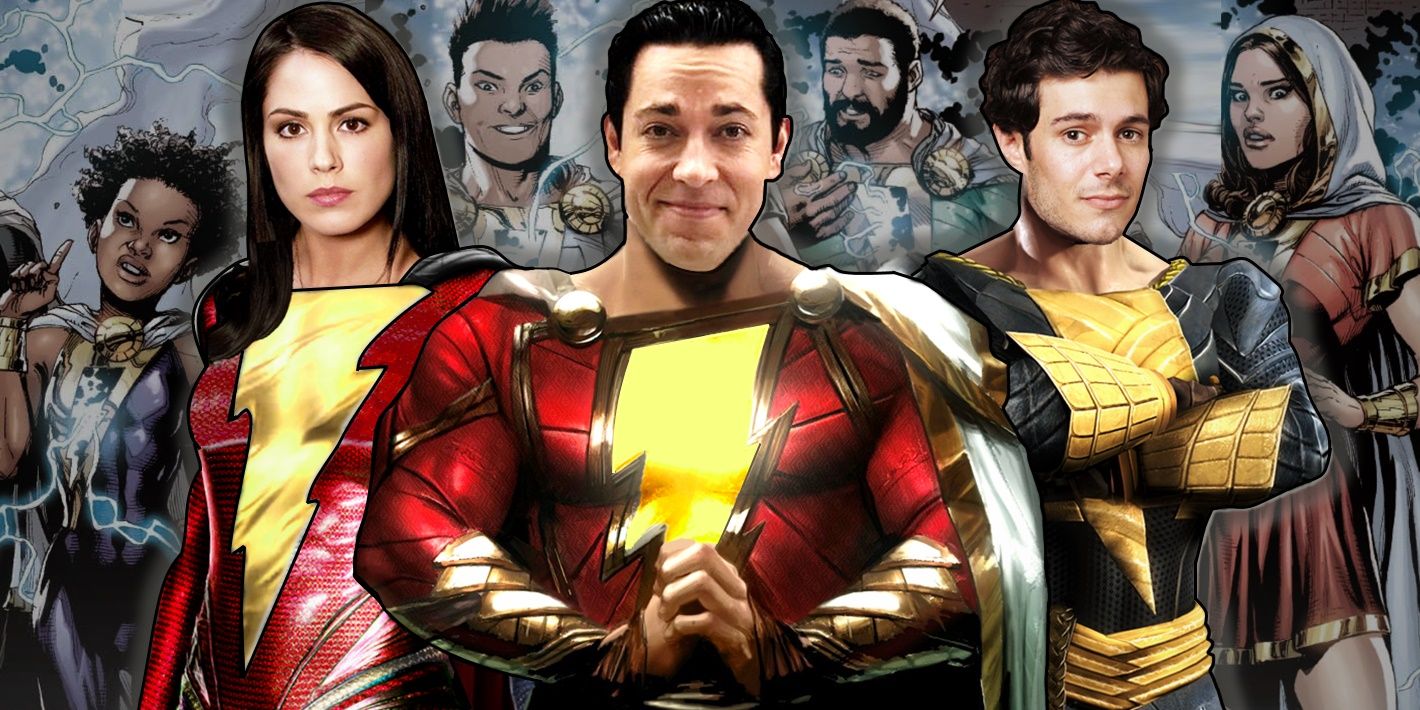 The Actors Playing DCEU's Adult Shazam Family | Screen Rant
