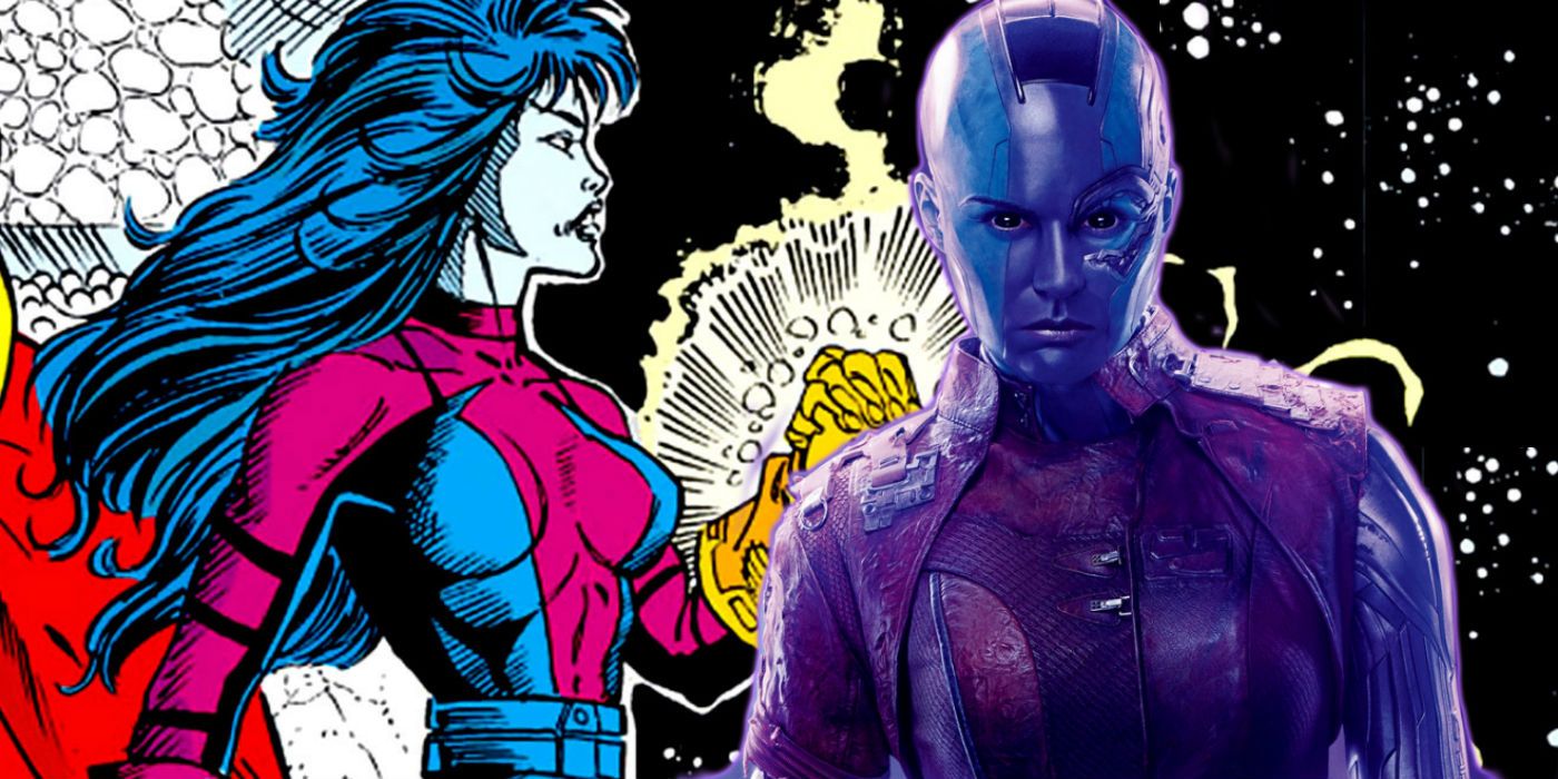 Infinity War: The Meaning Behind Nebula's Blue Hair - wide 3
