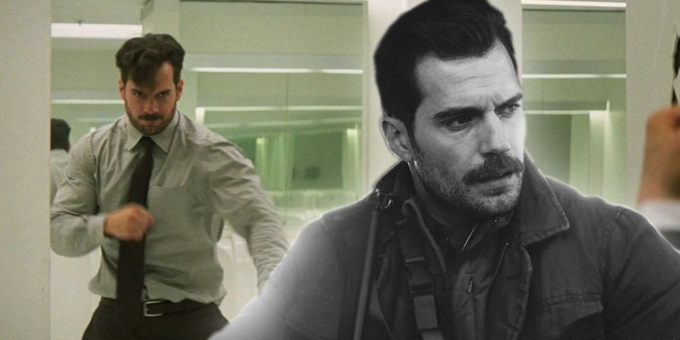 Henry Cavill 'Grows' A Beard Illusion In Mission: Impossible 6