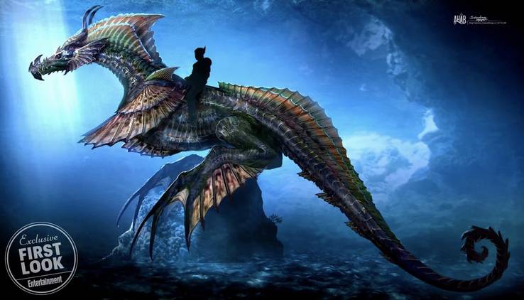 Aquaman de James Wan (2018) Avec Jason Momoa  - Page 12 Aquaman-Sea-Dragon-Concept-Art