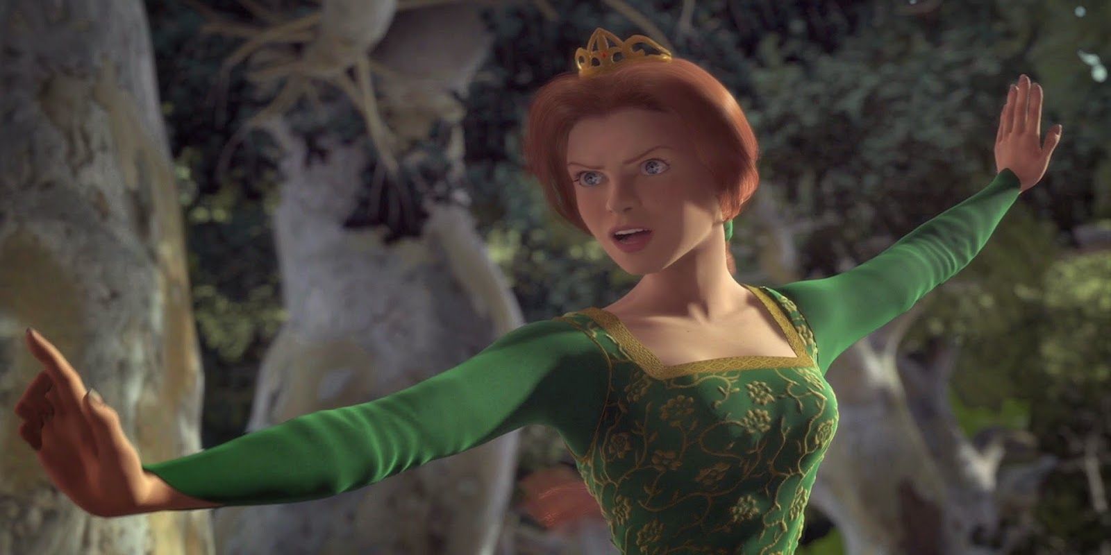 Shrek Princess Fiona Fight Pose