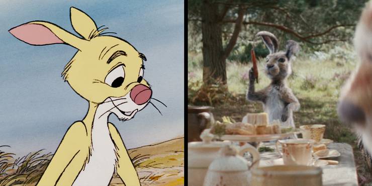 Christopher Robin Comparisons Rabbit