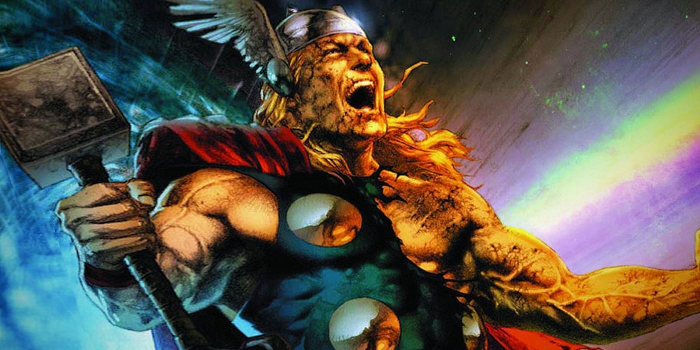 [GS] Le Tonnerre contre l'Infernal - Thor vs. Hadès Thor-Comic-Death-Scream