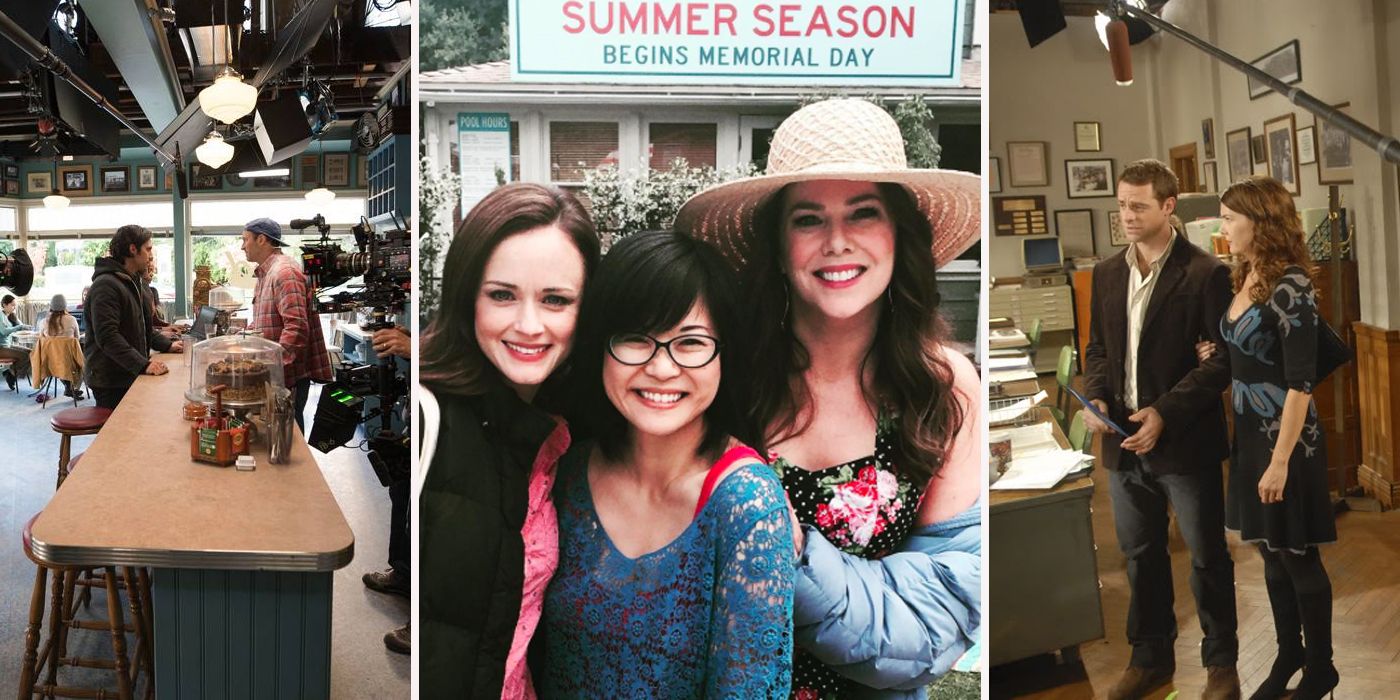 Behind The Scenes Photos That Completely Change Gilmore Girls