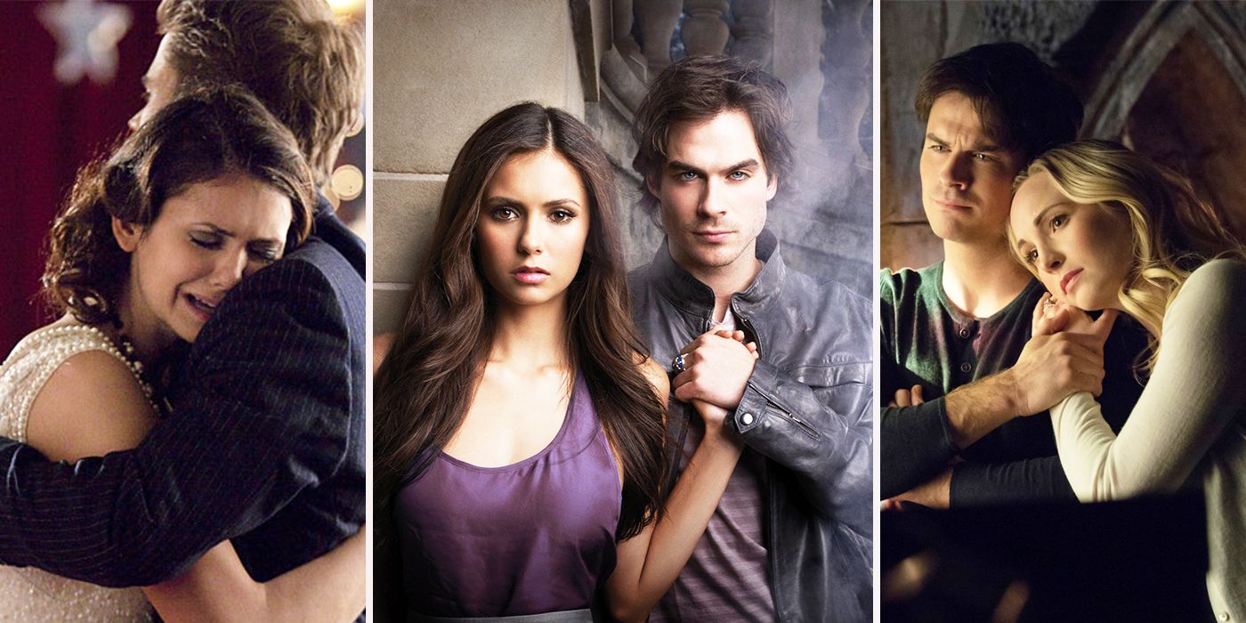 Vampire Diaries Elena Stefan Damon