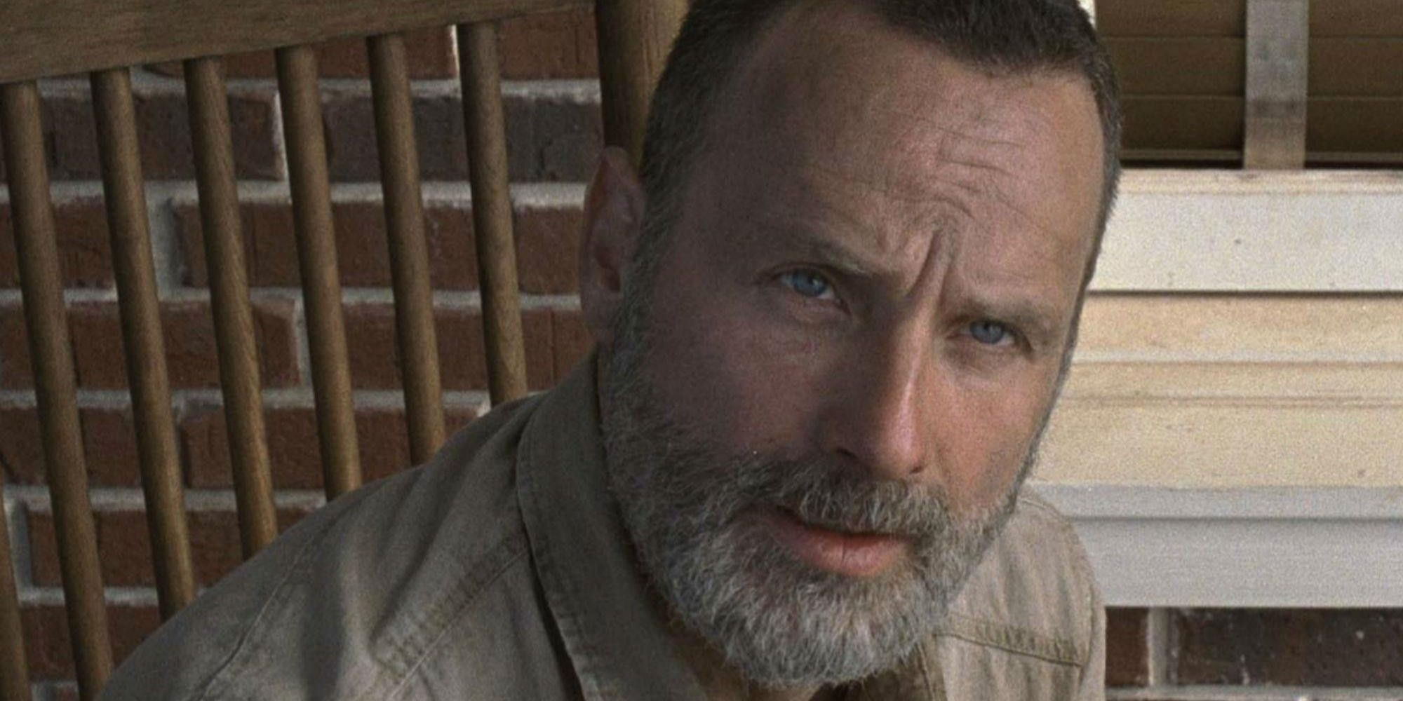rick the walking dead dying