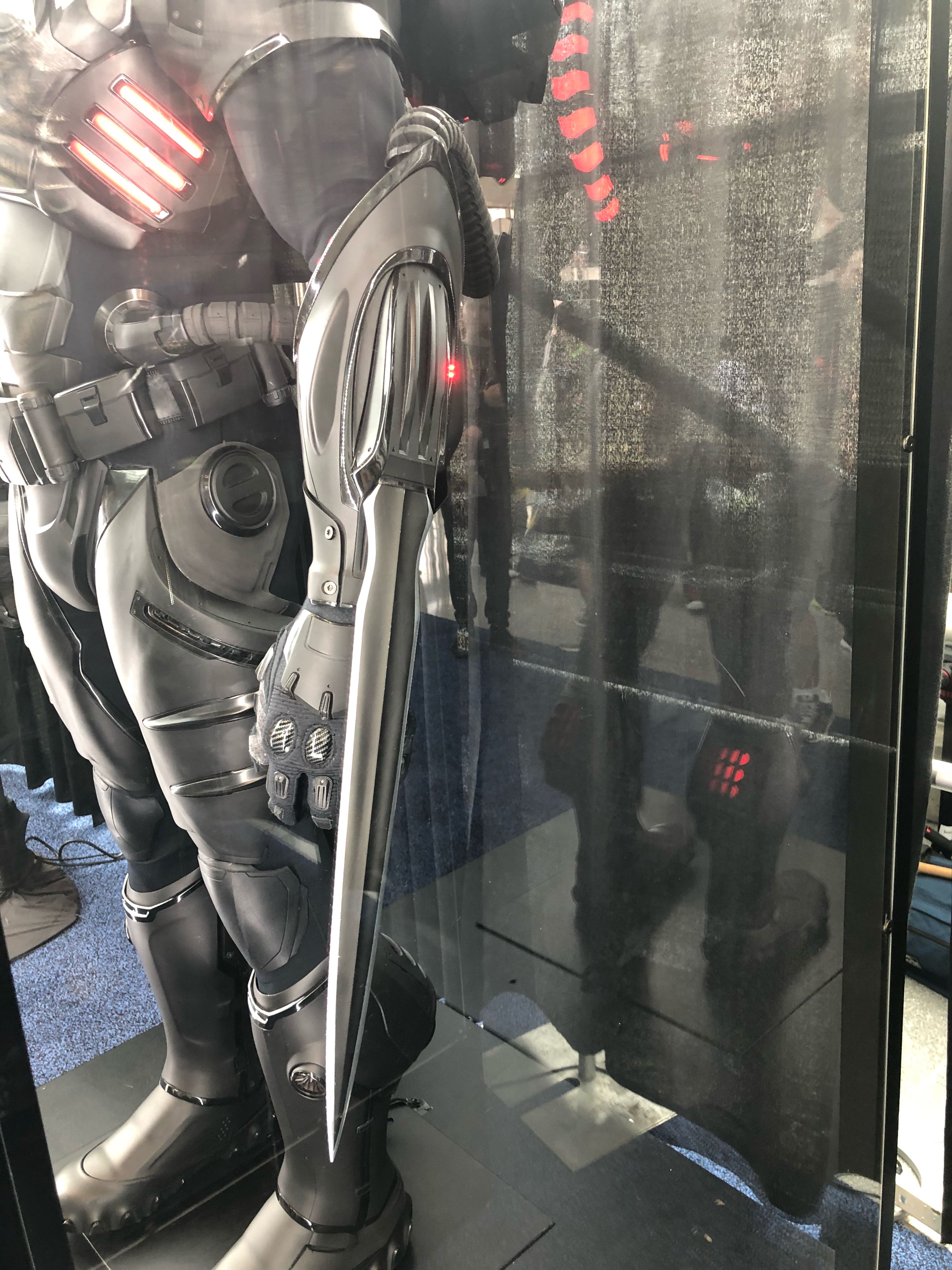 TV and Movie News Black Manta Movie Costume Photos Offer 