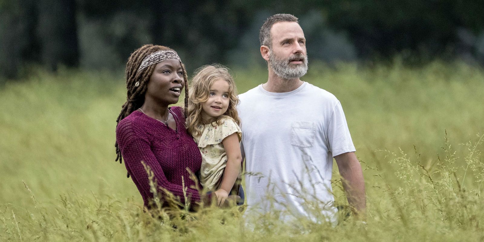 Walking Dead season 9 premiere Rick Judith and Michonne