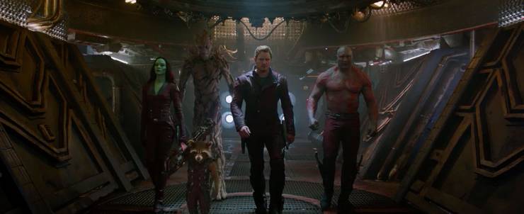 Guardians of the Galaxy Hallway