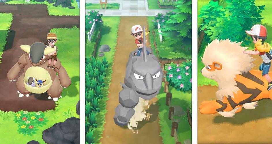 Pokemon Let S Go Complete List Of All The Pokemon You Can Ride