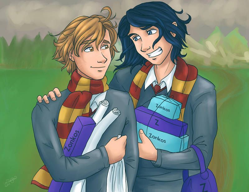 20 Wild Fan Redesigns Of Unexpected Potterverse Couples