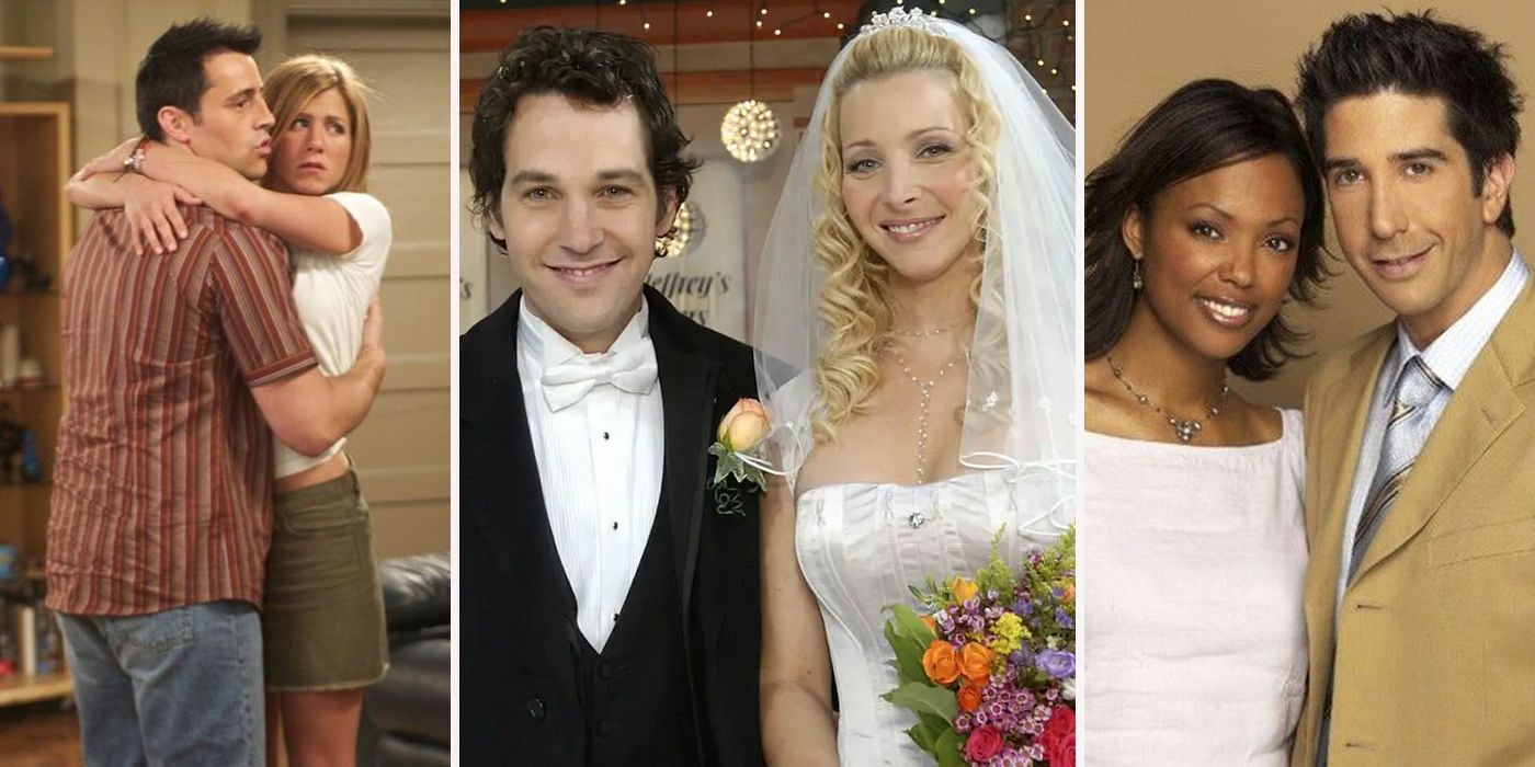 Friends Every Major Couple Officially Ranked Screenrant