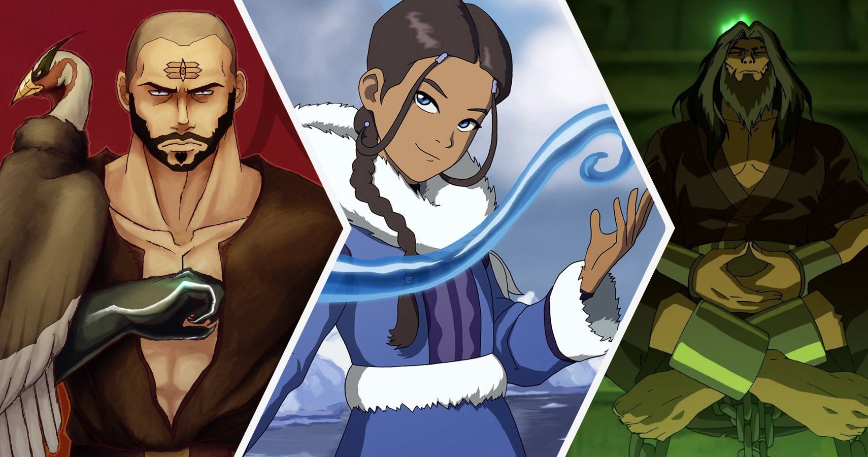 10 Legend Of Korra And Last Airbender Characters Powerful ...