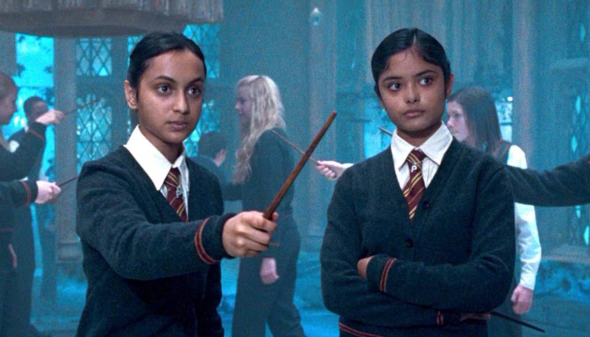 Indian twins in harry potter