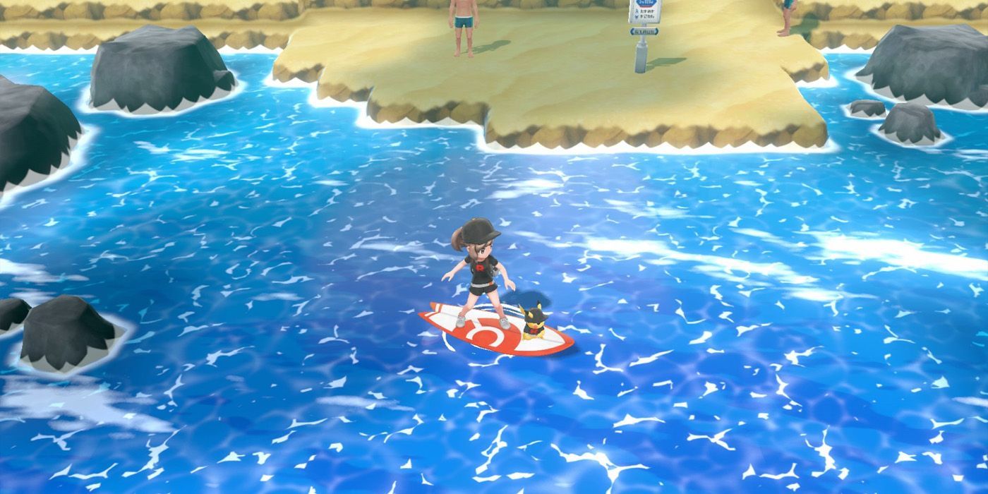 Pokemon Lets Go How To Get Surf Sea Skim Secret Techniques