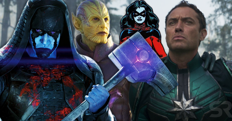 Captain Marvel Movie All Villains Kree Skrull Explained