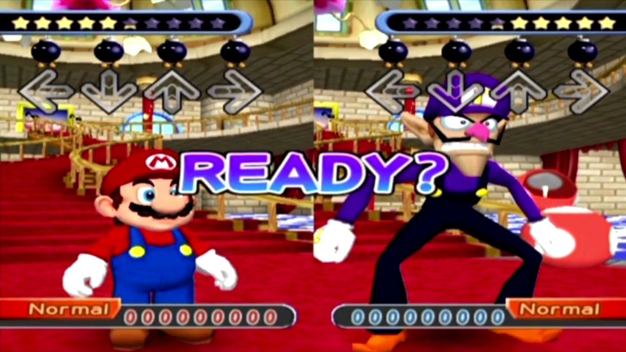 Mario Dance Dance Revolution Waluigi