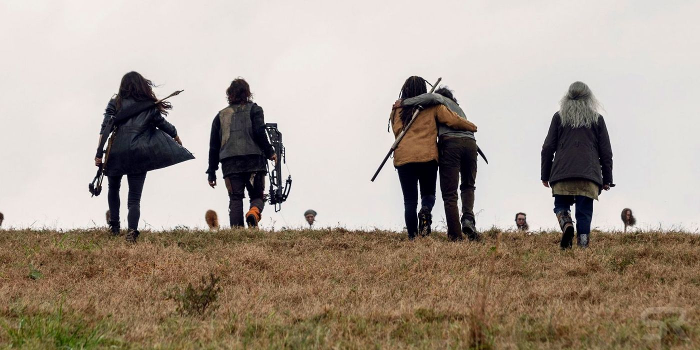 Heads on Pikes in The Walking Dead