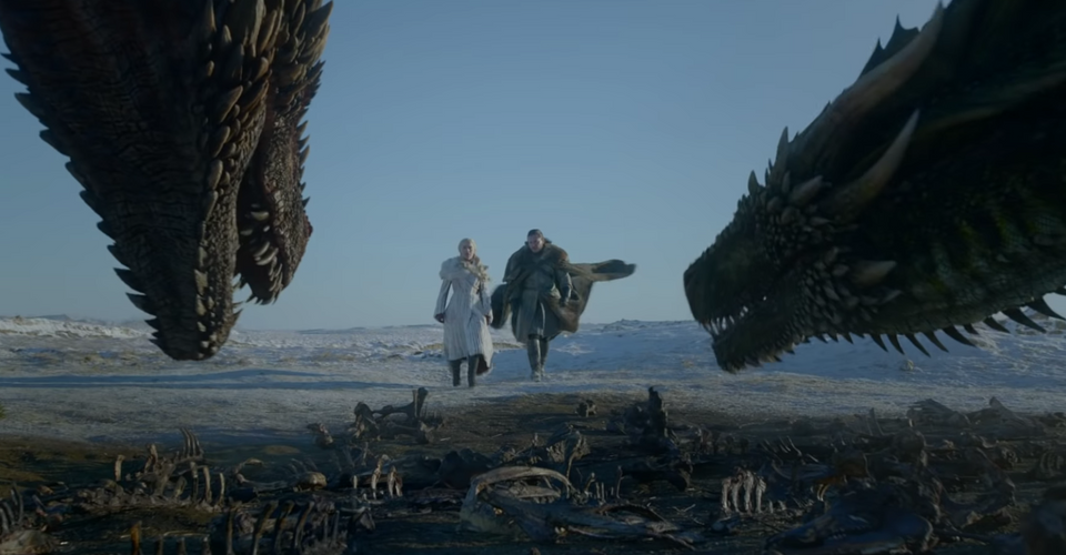 Game of Thrones New ActionPacked Footage Puts Dragons Front & Center